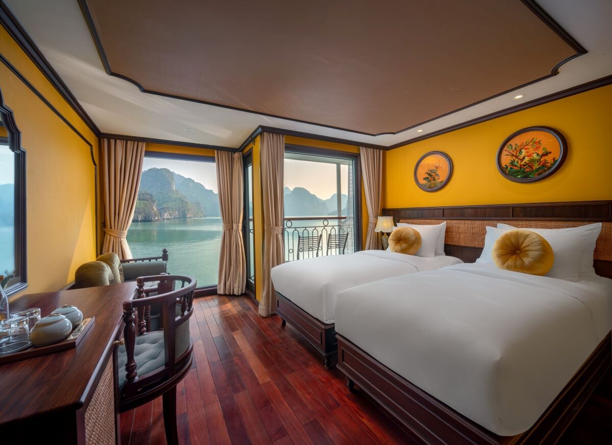 Indochine Grand Cruise Junior Suite Cabin (8)